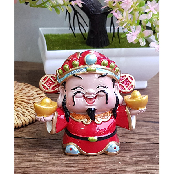 Tượng chibi Thần Tài may mắn 7cm